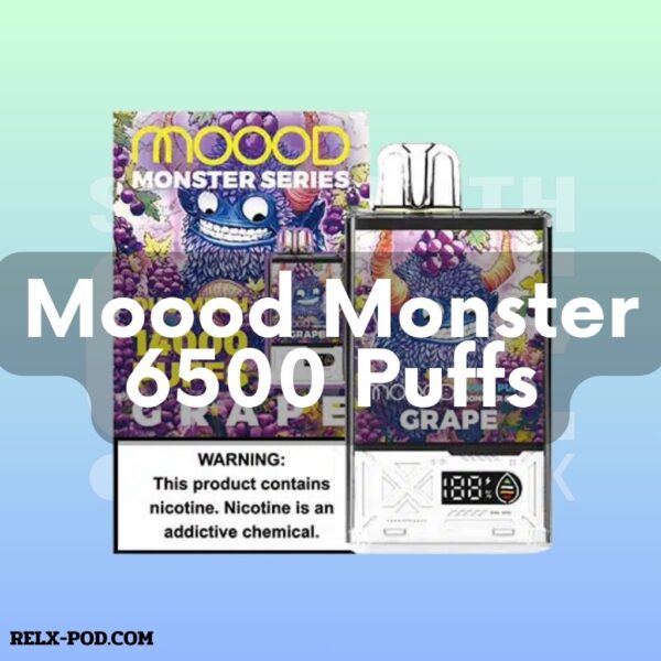 Moood Monster 6500 Puffs